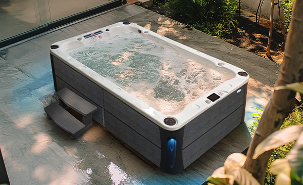 Deck Series Peabody hot tubs for sale